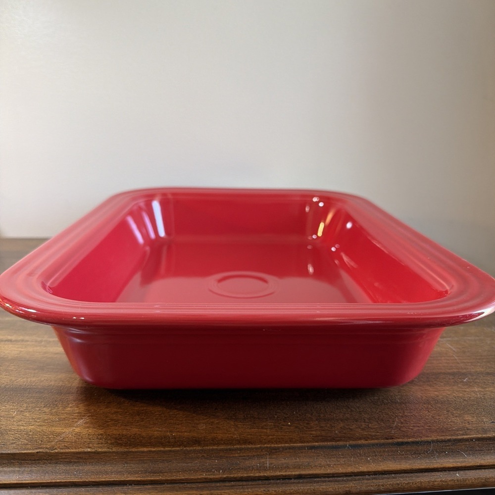Fiesta Red Rectangular Baker - Picture 5 of 8